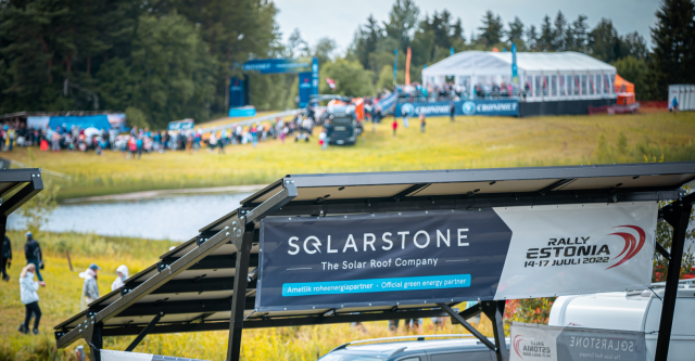 solarstone banner at rally estonia