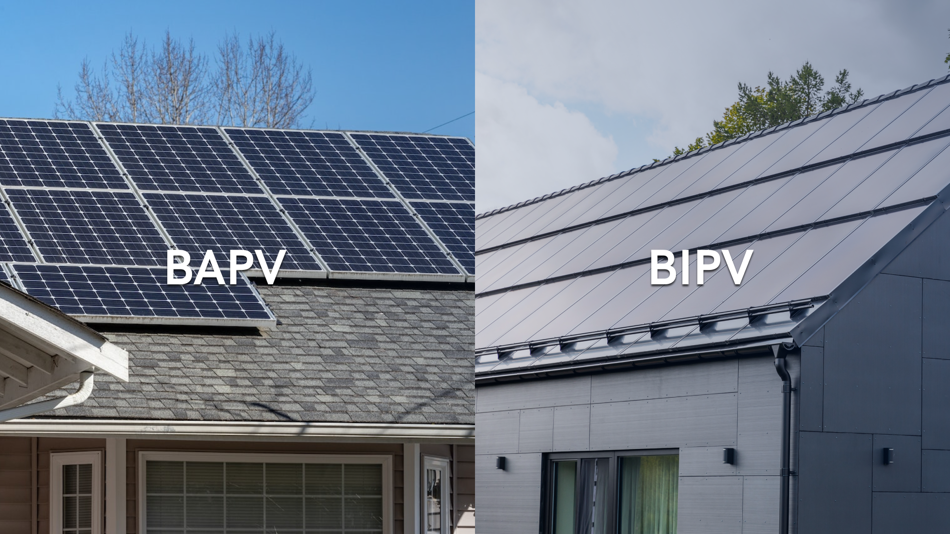 Gebäudebezogene Photovoltaik vs. gebäudeintegrierte Photovoltaik