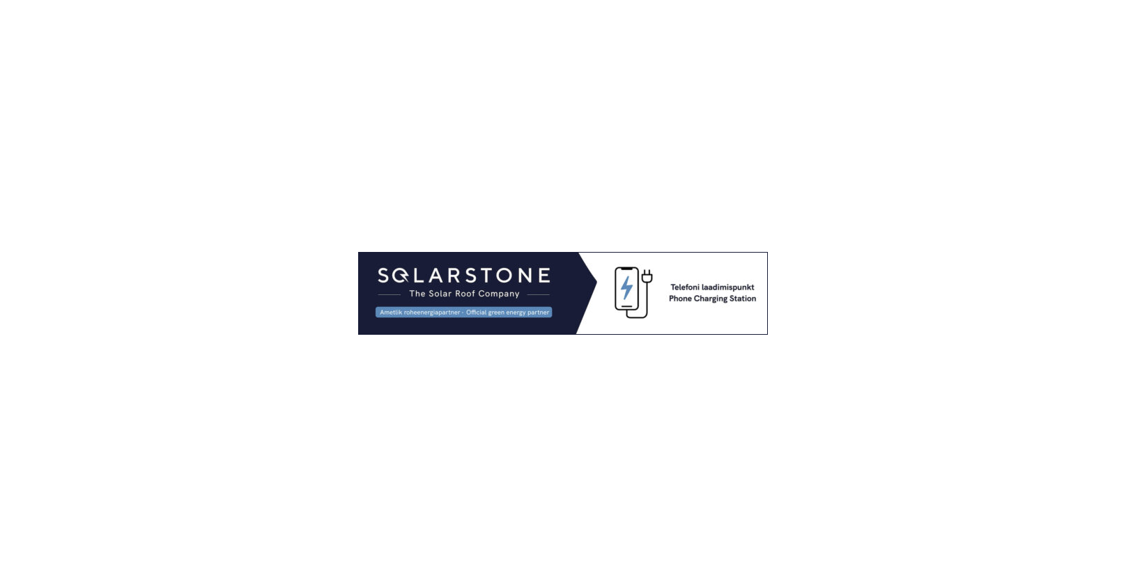 solarstone phone charging station banner
