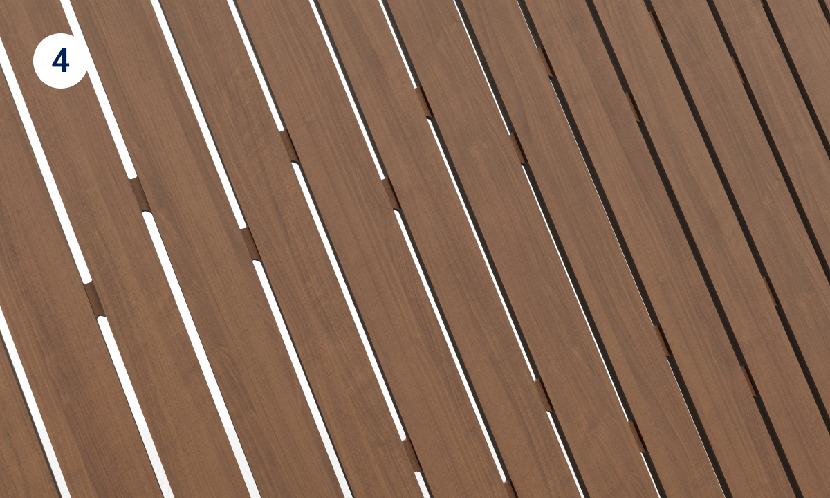 Solarstone Solar Carport timber color option - hazelnut