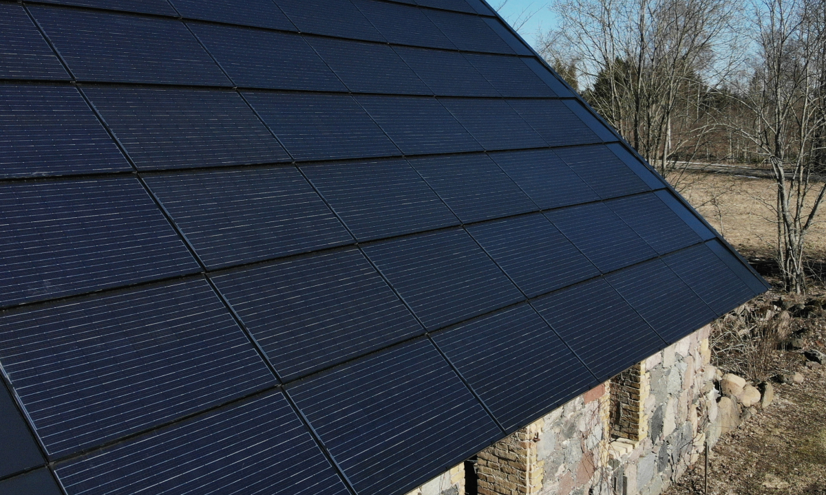 solarstone solar full roof solar panels