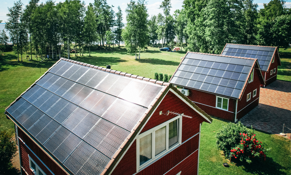 solarstone solar full roof solar panels in kiviranna holiday homes